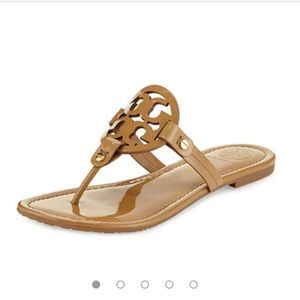 Tory Burch Patent leather Miller sandals